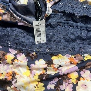 Torrid camisole bra and underwear